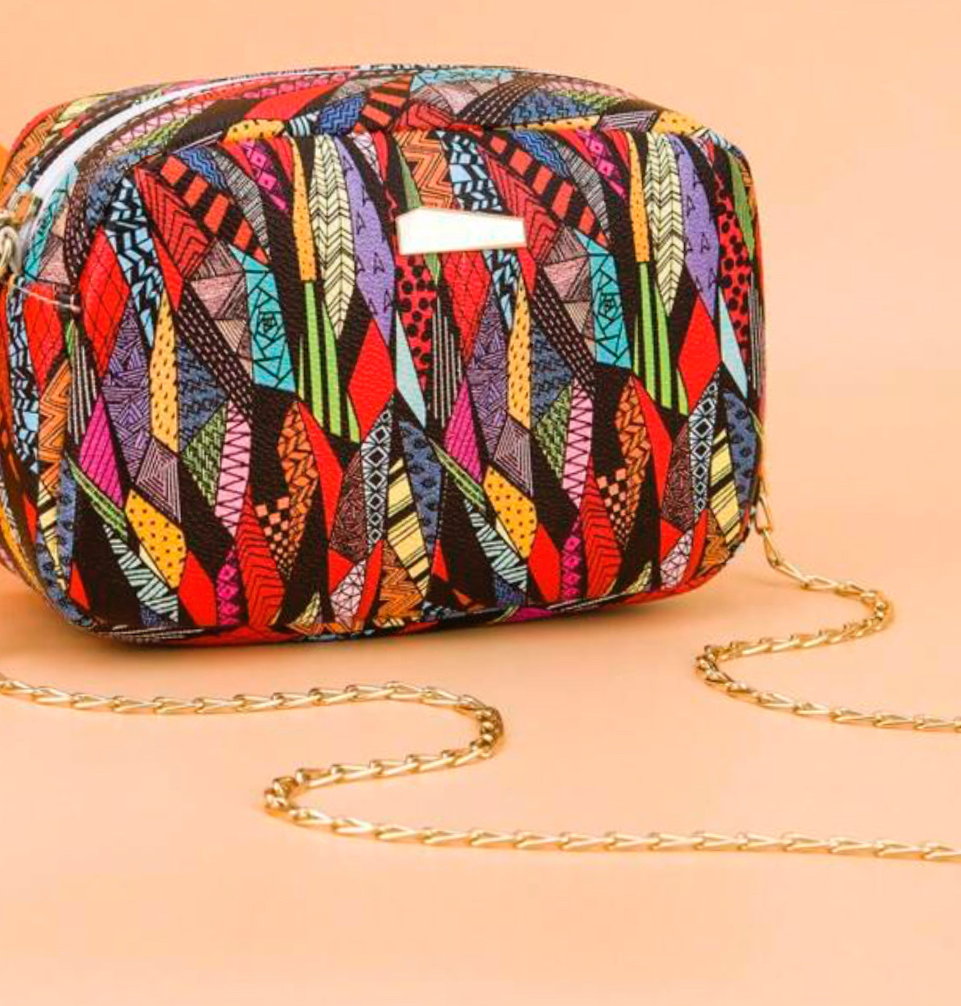 Multicolor purse hot sale