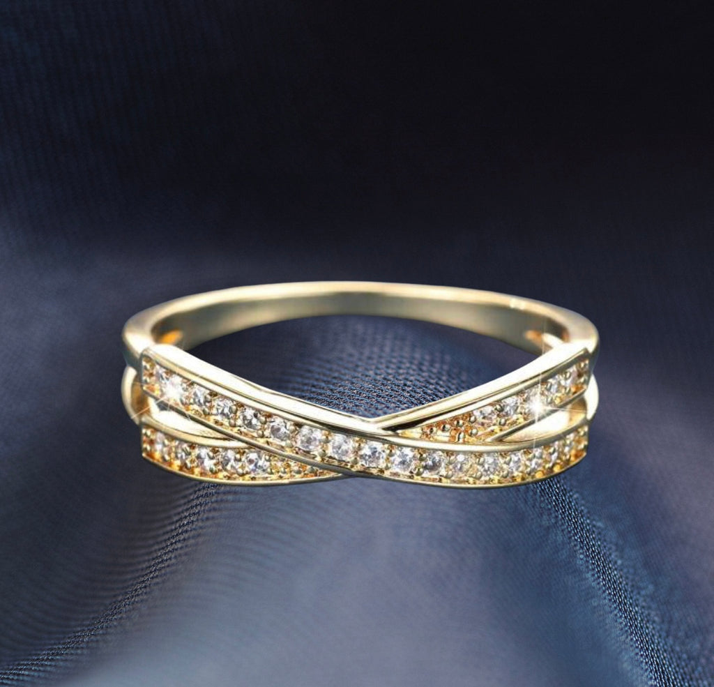 Gold Diamond band