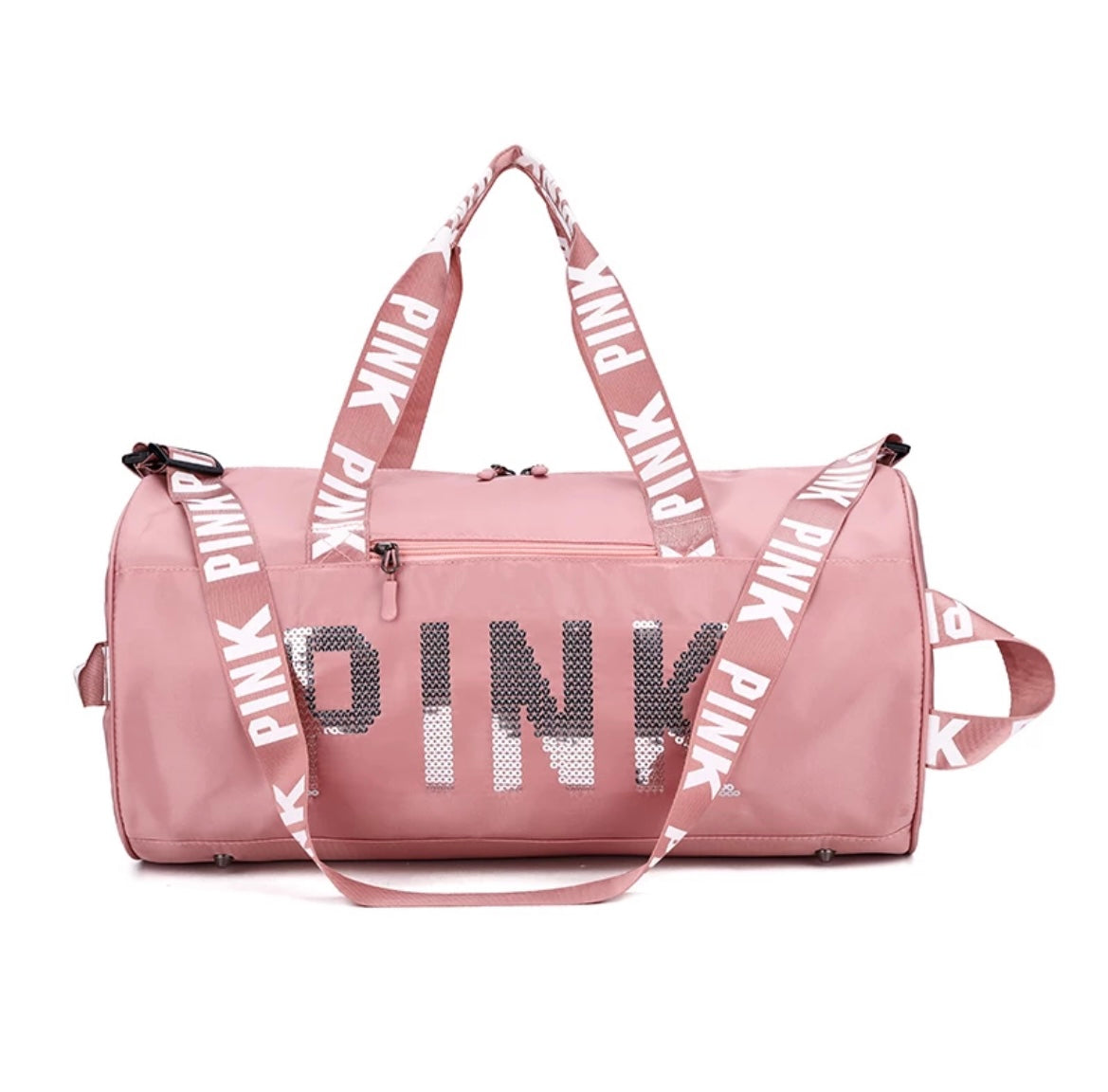 Pretty Pink Duffle Bag/Handbag